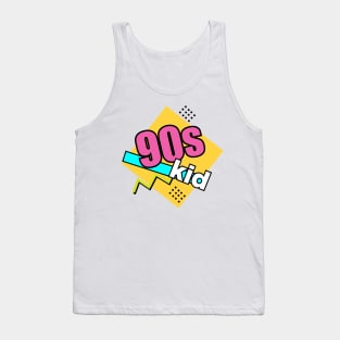 90s kid retro funny quotes Tank Top